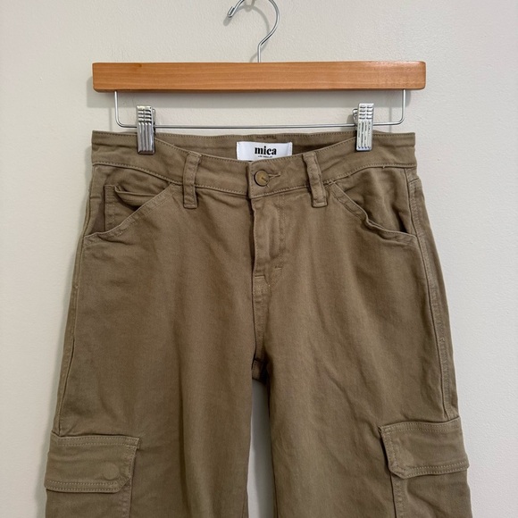 Mica Olive Green Cargo Jeans - Picture 3 of 8